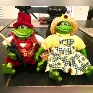 Vintage RUSS Collectibles (Leopold & Mrs. Mud Hopper)